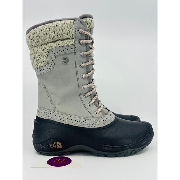 The North Face Women's Shellista II Mid Winter Boots Grey NF00CVX2 Size 7.5 - Picture 1 of 11